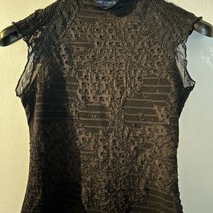 Sleveless black top. XSmall.